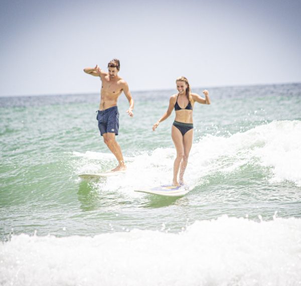 Catching Waves At New Smyrna